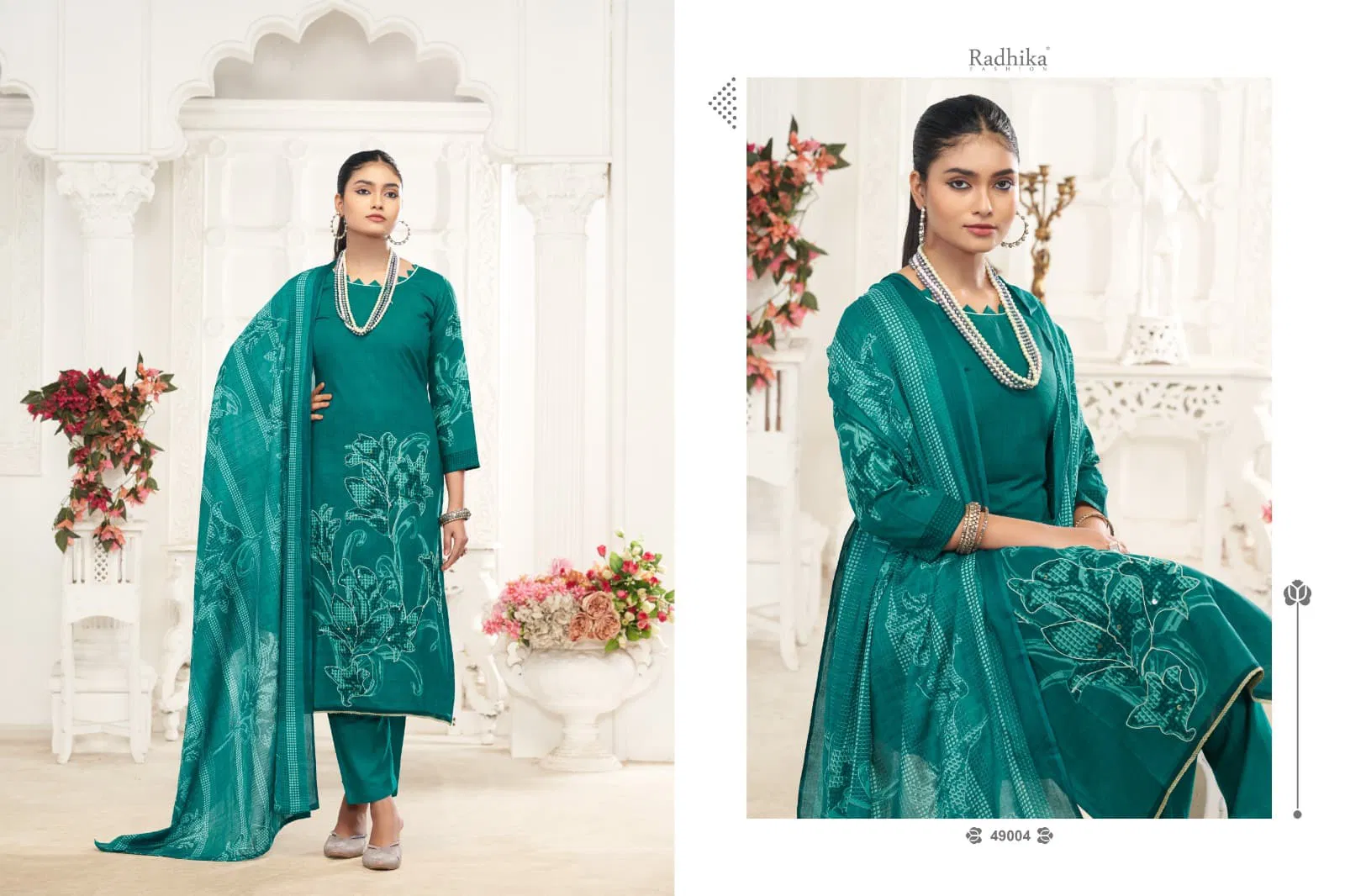 Saloni By Radhika Azara Lawn Cotton Dress Material Suppliers In India